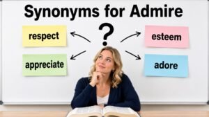 synonyms for admire