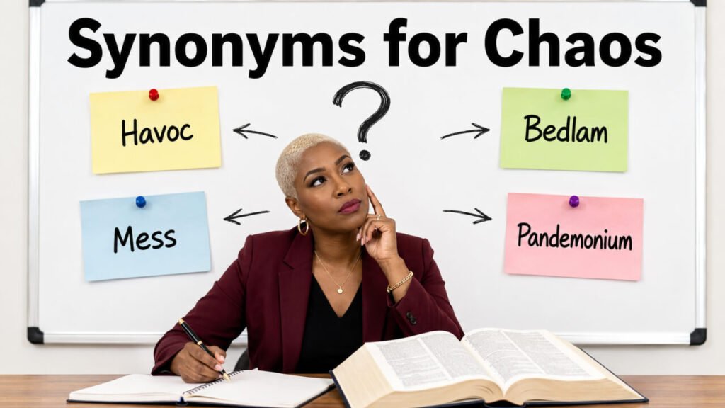 synonyms for chaos