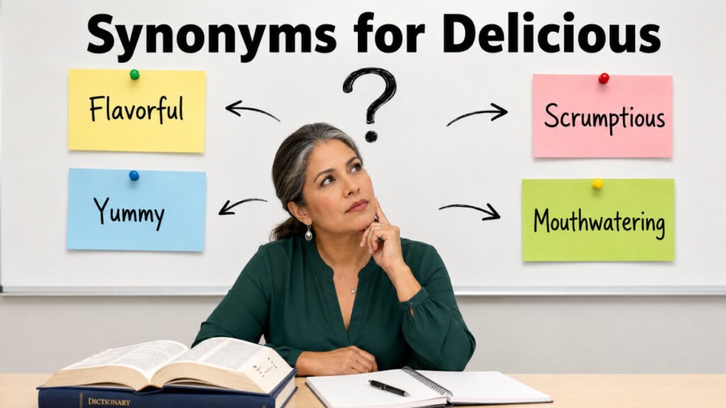 synonyms for delicious