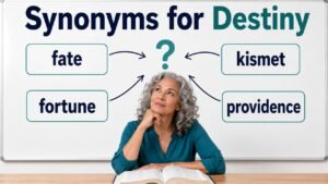 synonyms for destiny