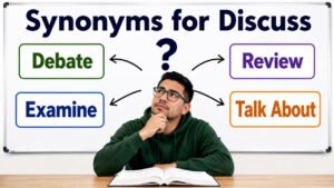 synonyms for discuss