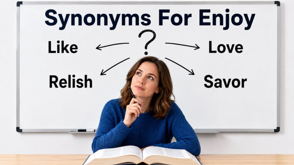 Synonyms for Enjoy