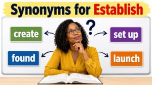 synonyms for establish