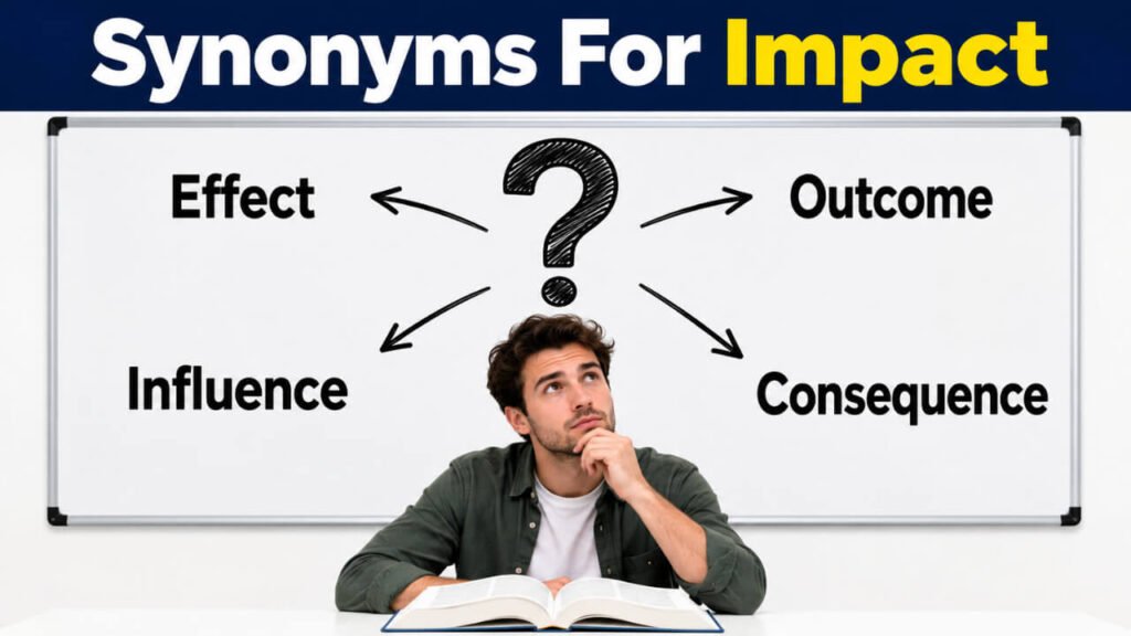 synonyms for impact