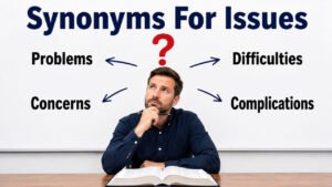 synonyms for issues