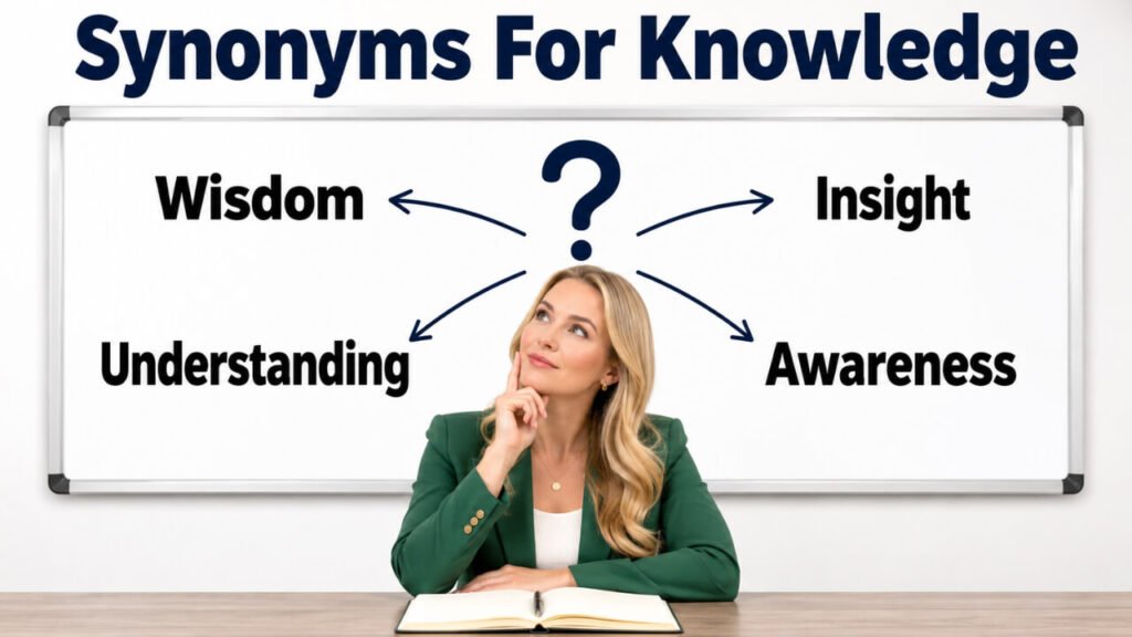 synonyms for knowledge