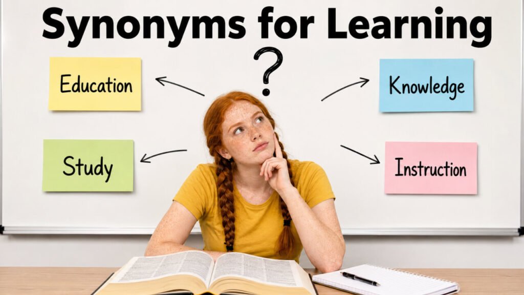 synonyms for learning