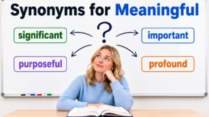 synonyms for meaningful