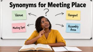 synonyms for meeting place