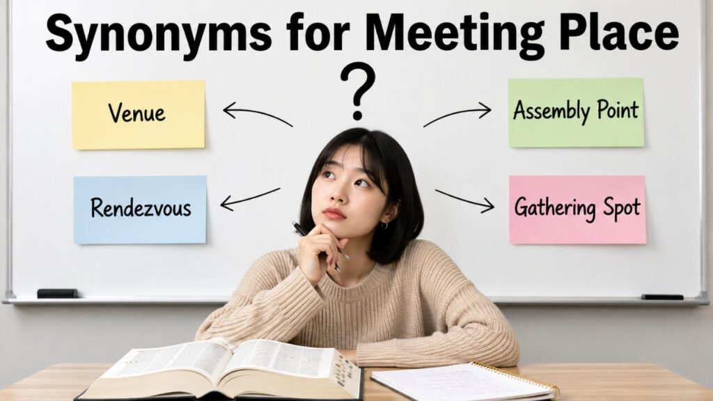 synonyms for meeting place