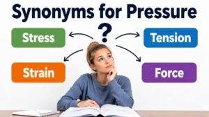 synonyms for pressure