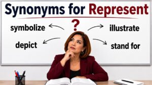 synonyms for represent