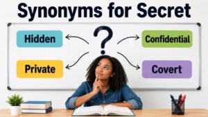 synonyms for secret