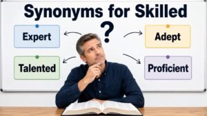 synonyms for skilled