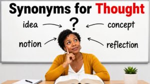 synonyms for thought