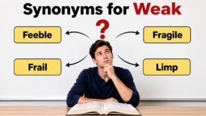 synonyms for weak