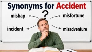 synonyms for accident