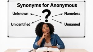 synonyms for anonymous