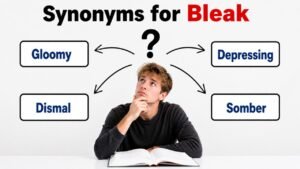 synonyms for bleak