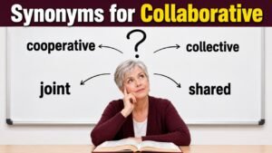 synonyms for collaborative