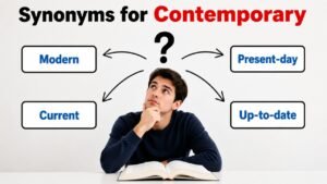 synonyms for contemporary