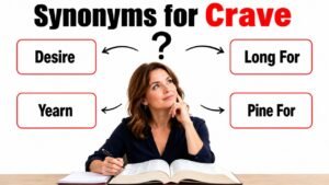 synonyms for crave
