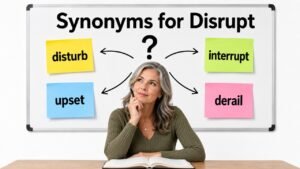 synonyms for disrupt
