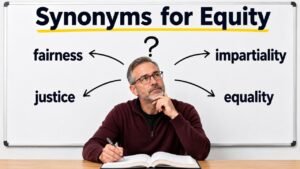 synonyms for equity