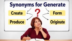 synonyms for generate