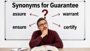 synonyms for guarantee