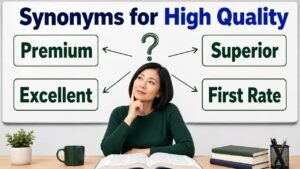 synonyms for high quality
