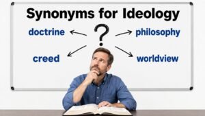 synonyms for ideology
