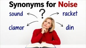 synonyms for noise