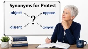 synonyms for protest
