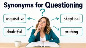 synonyms for questioning