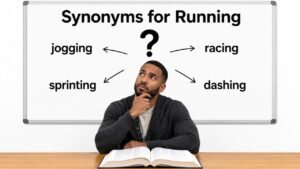 synonyms for running