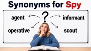 synonyms for spy