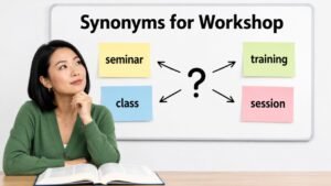 synonyms for workshop