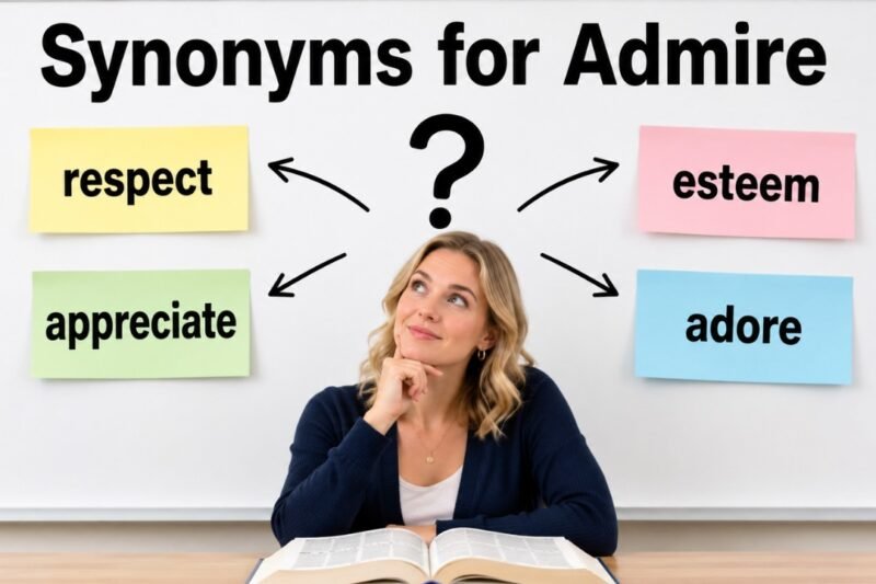 36+ Synonyms for Admire: Meanings, Context & Clear Examples
