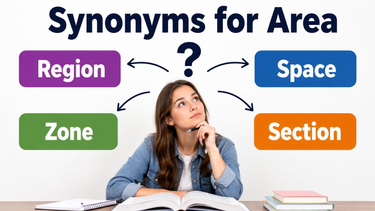 synonyms for area