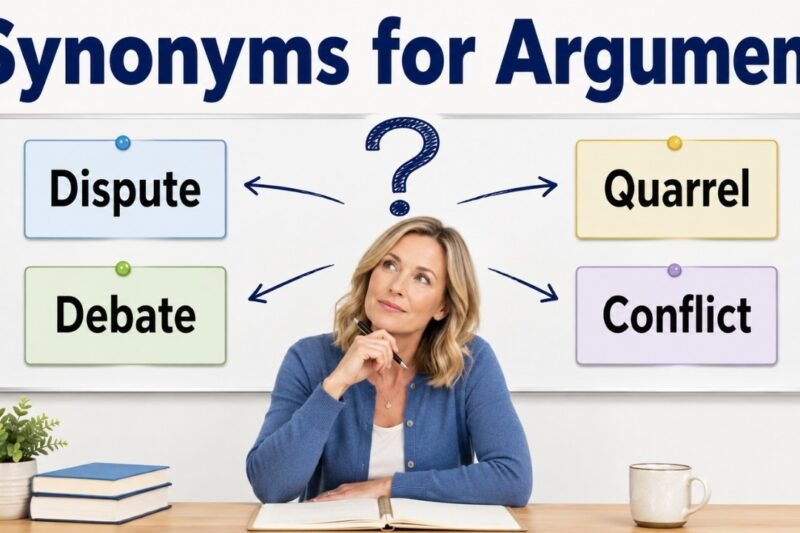 35+ Synonyms for Argument: Usage, Context & Examples