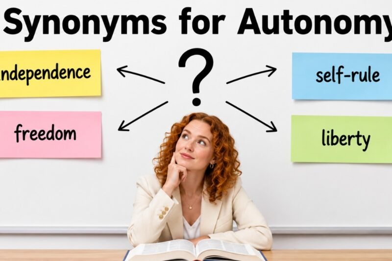 45+ Synonyms for Autonomy: Meanings, Uses & Word Choices