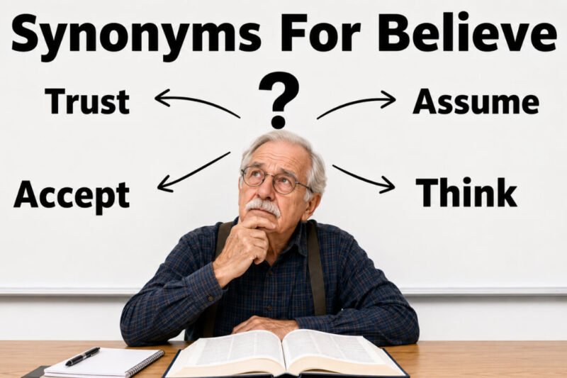 42+ Synonyms For Believe: Meaning, Examples & Best Uses