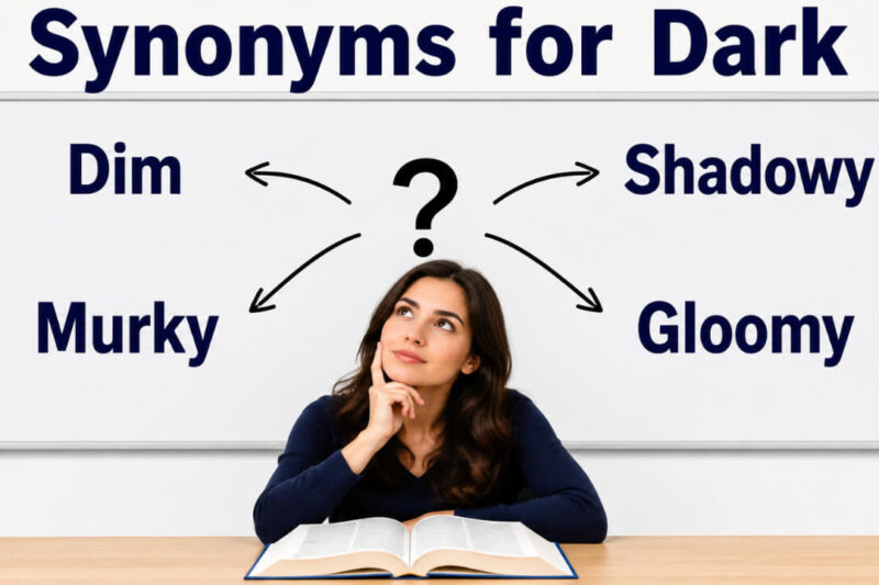 45+ Synonyms for Dark With Meanings and Examples