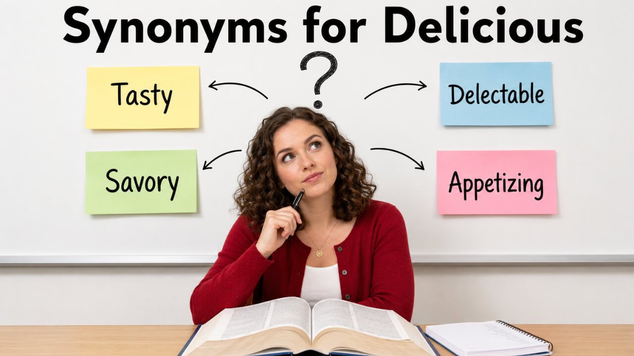 synonyms for delicious