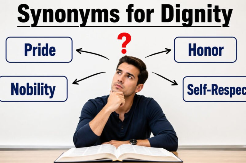 44+ Synonyms for Dignity: Strong Word Choices & Examples