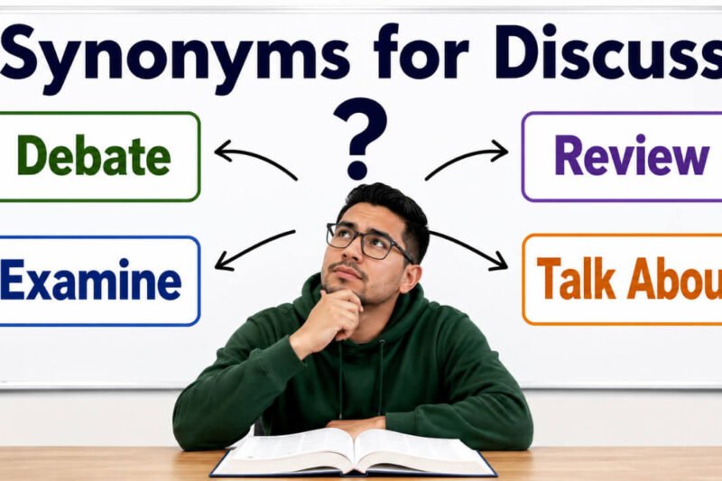 38+ Synonyms for Discuss: Meaning, Examples & Best Uses