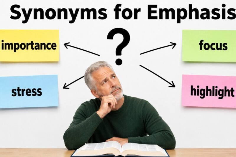 46+ Synonyms for Emphasis: Strong Word Choices & Examples
