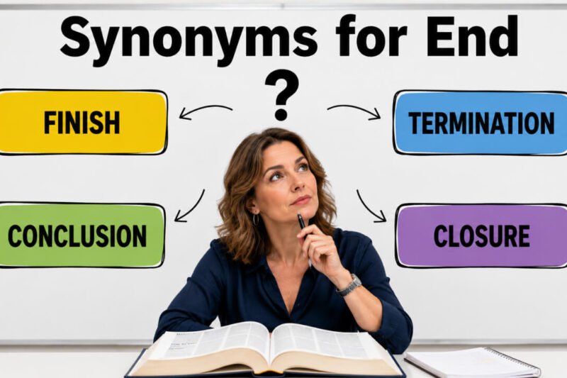 35+ Synonyms for End: Meaning, Examples & Best Uses