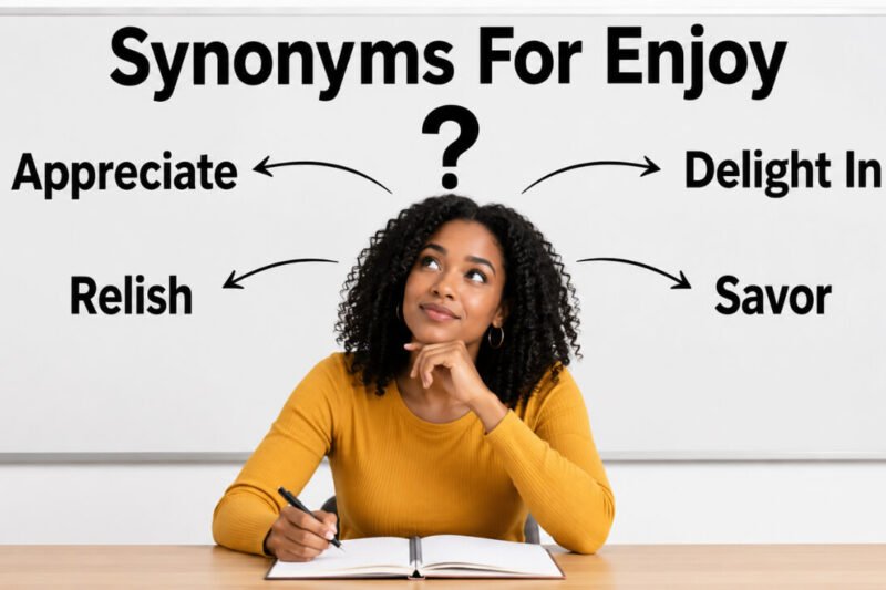 45+ Synonyms for Enjoy for Feeling and Flow (With Examples)